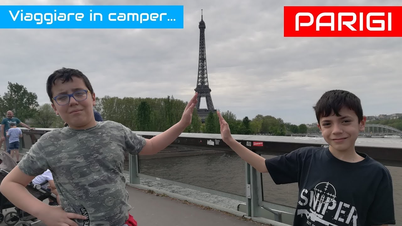 Viaggiare in camper - Parigi - Pasqua 2019