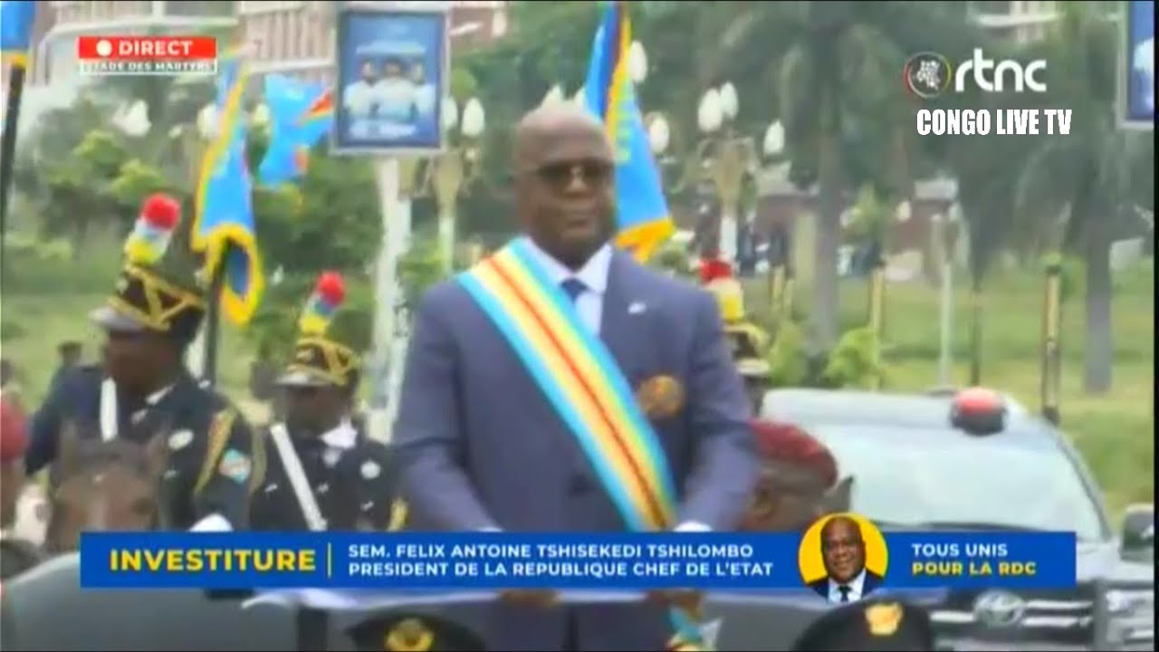 🔴RDC- INCROYABLE ENTRÉE DU PRÉSIDENT FÉLIX TSHISEKEDI AU STADE DES MARTYRS
