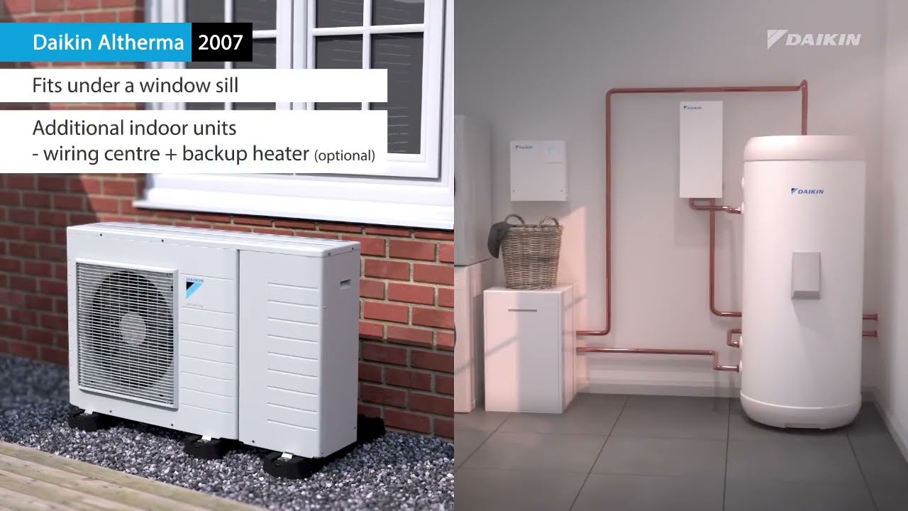 Daikin Altherma 3 M - The monobloc standard - Consistent compactness