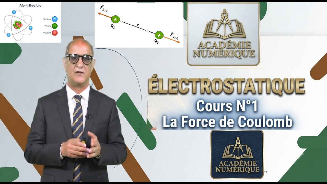 Cours N°1 : Électrostatique : force de Coulomb