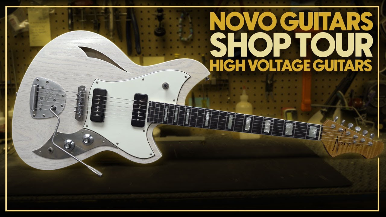 Novo Guitars Shop Tour 2025 | High Voltage Guitars
