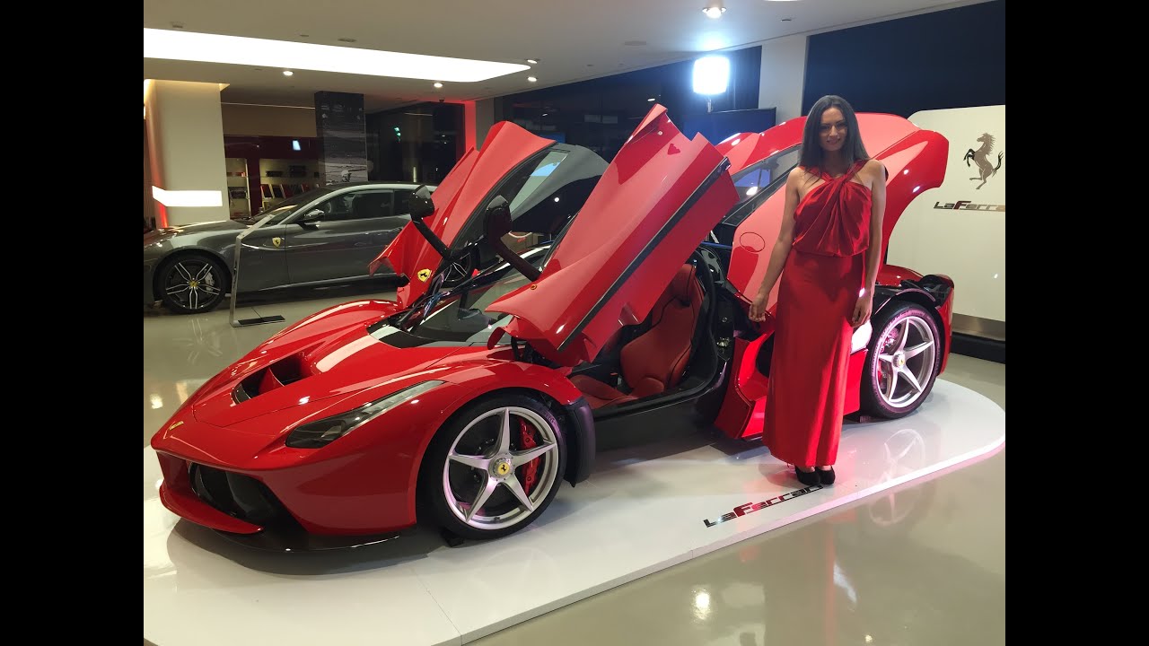 Ferrari Laferrari exclusive party