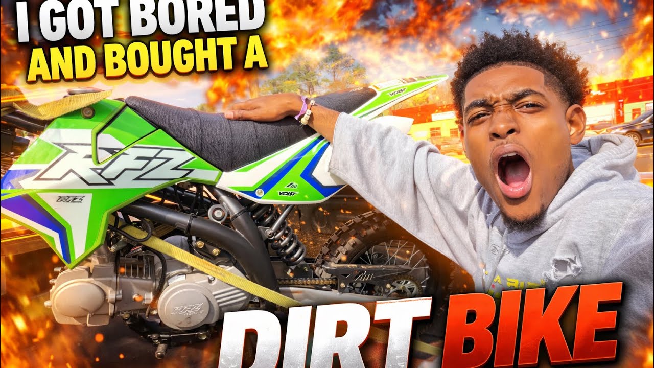 I GOT BORED AND BOUGHT A NEW DIRTBIKE😳😱… vlog#5 ft (basketball game) MUST WATCH!!