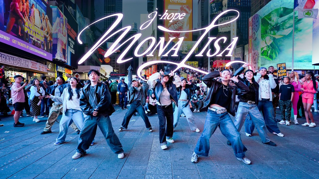 [KPOP IN PUBLIC NYC TIMES SQUARE] j-hope(제이홉) 'MONA LISA' DANCE COVER By OFFBRND