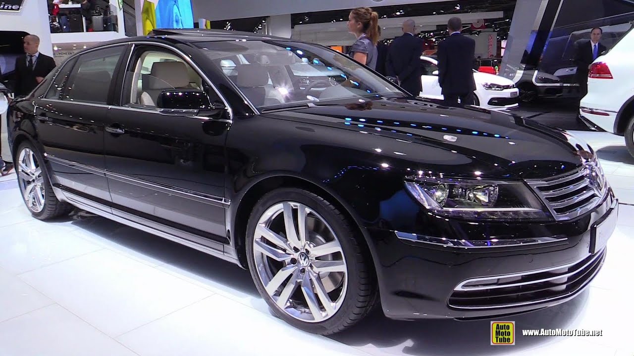 2015 Volkswagen Phaeton Exclusive V6 TDI - Exterior and Interior Walkaround - 2014 Paris Auto Show