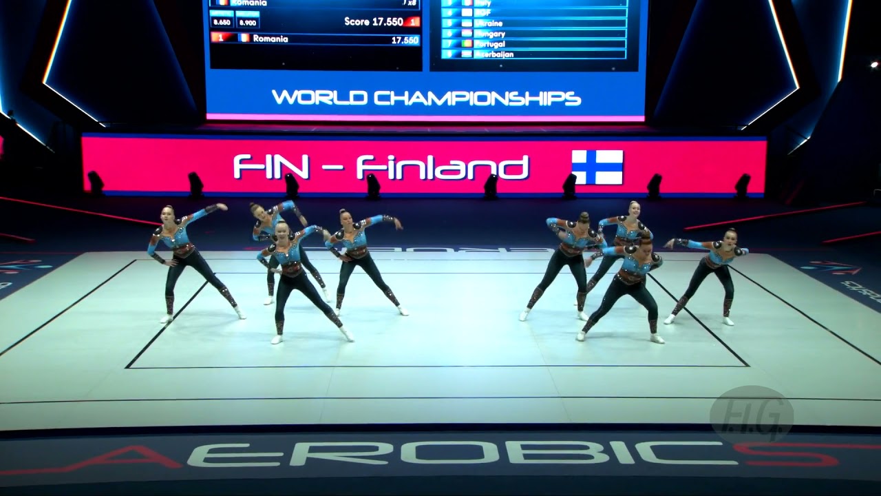 Finland (FIN) - 2021 Aerobic Worlds, Baku (AZE) Qualifications Dance