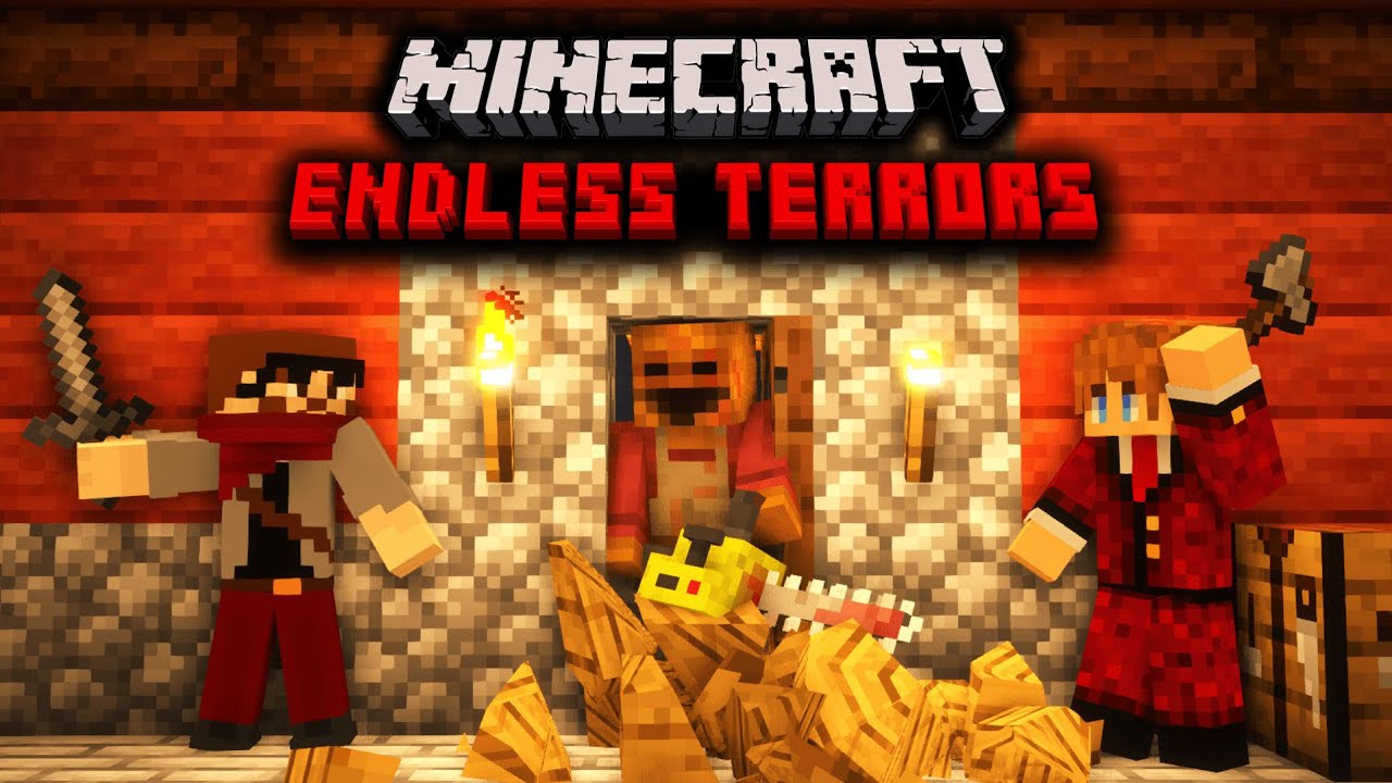 This Minecraft Horror Mod BROKE INTO OUR HOUSE?!
