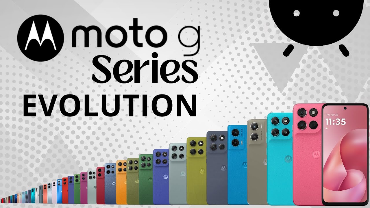 Evolution of Motorola Moto G Series