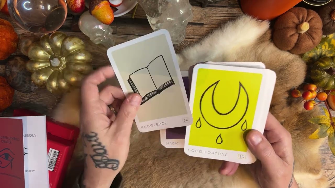 Walkthrough of the Sacred Symbols oracle deck by Marcella Kroll
