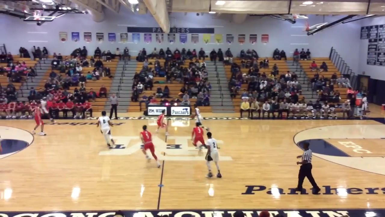 2017 - SF - Jalen Vaughns Sr Yr Highlights Part 1- Pocono Mt. West HS, PA