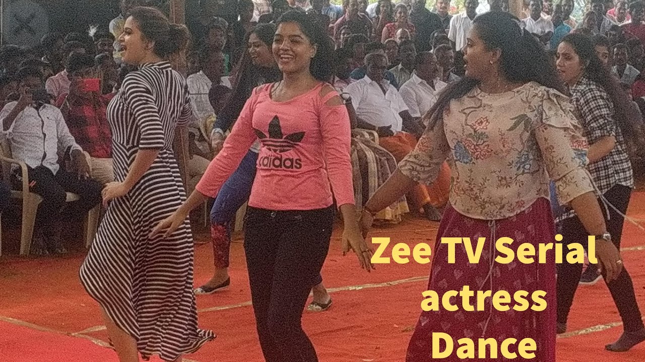 Zee Tamil TV actress dance | Kulasai DAsara 2019
