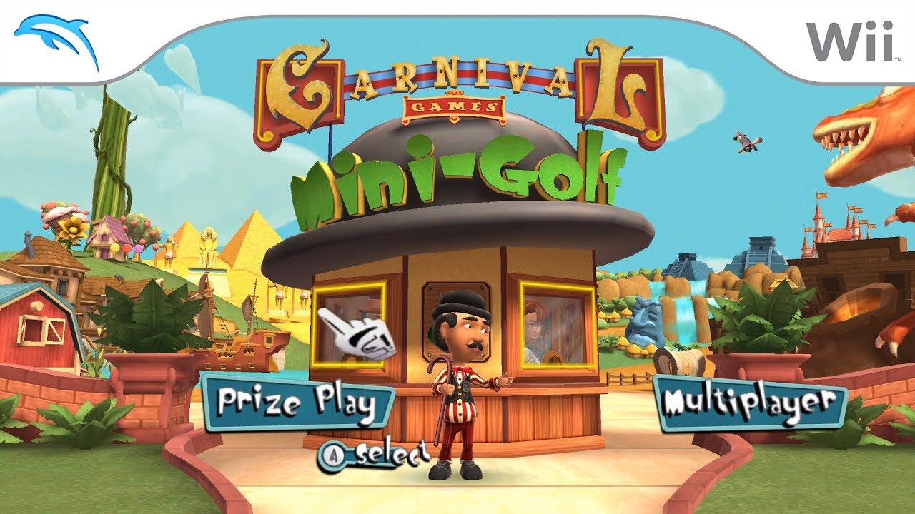 Carnival Games: Мини-гольф | Эмулятор Dolphin 5.0-9213 [1080p HD] | Nintendo Wii