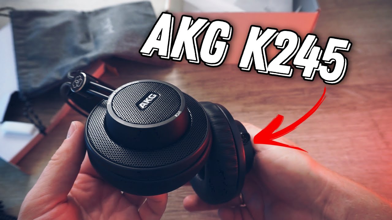 Мои Новые Студийные Наушники AKG k245