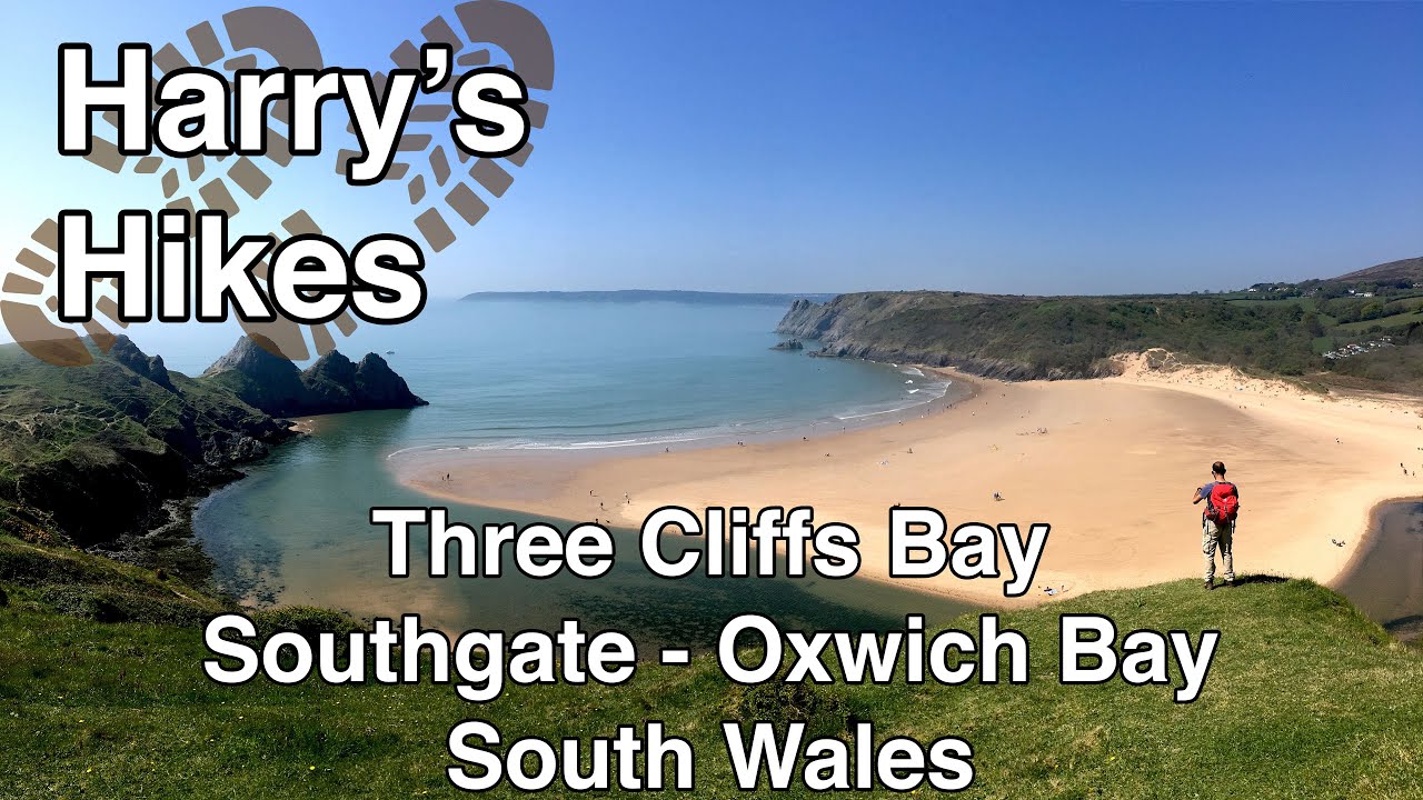 Three Cliffs Bay - Southgate to Oxwich Bay - South Wales | Harry's Hikes