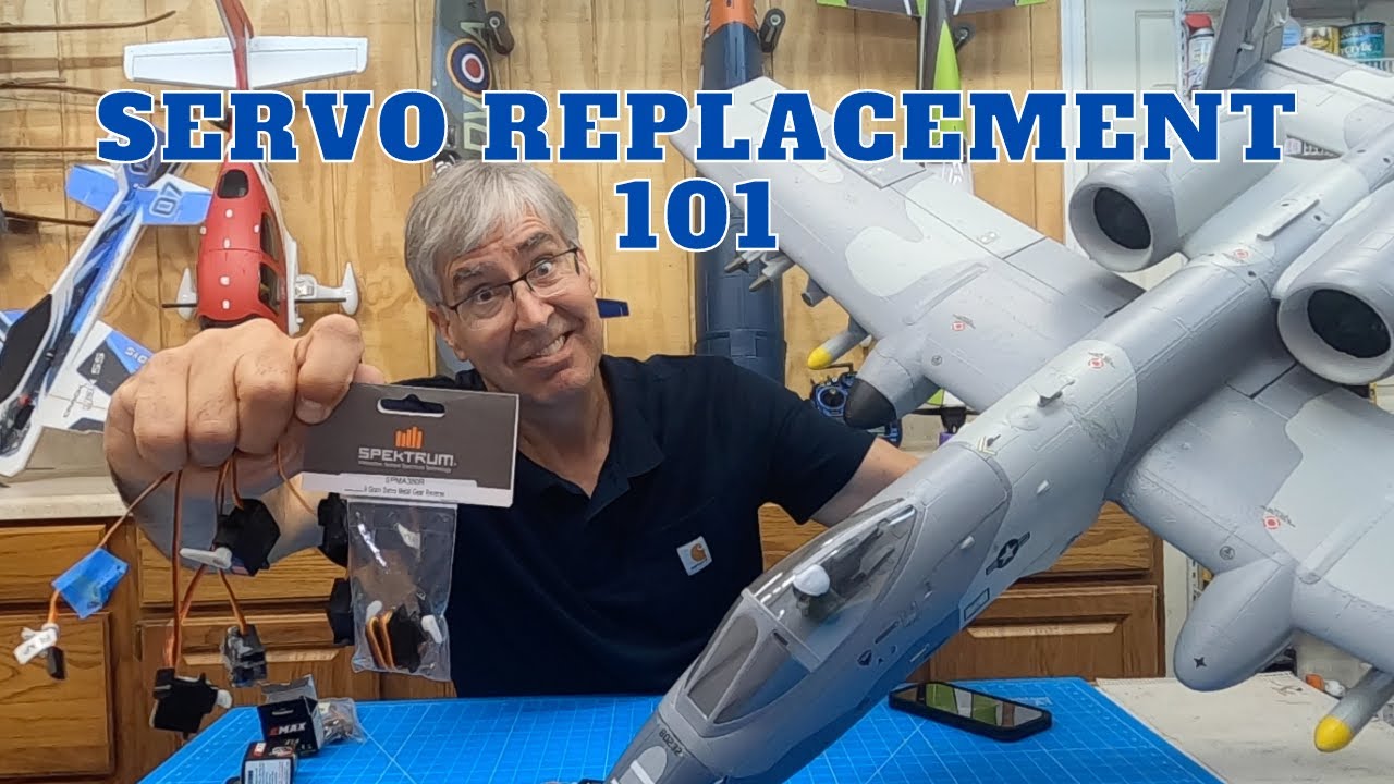 How to replace RC Plane servo 101