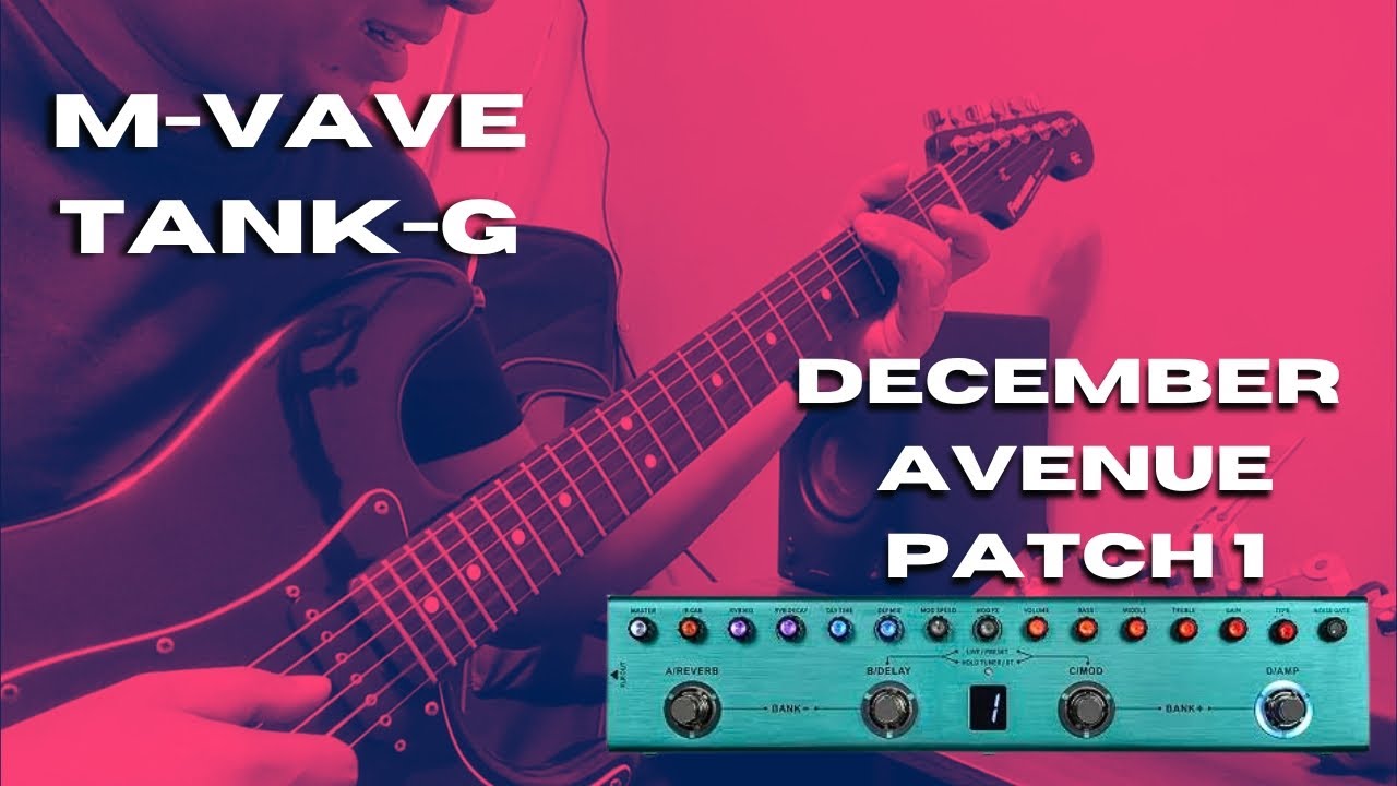 M-VAVE TANK-G Jem Manuel/December Avenue Patch 1