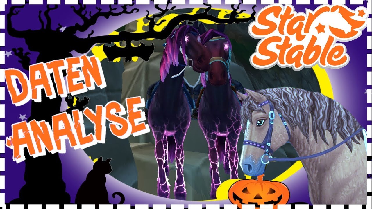 Star Stable【SSO】- Daten Analyse - 🌟Nach längerer Pause extra große Analyse - Halloween, Curlys usw.