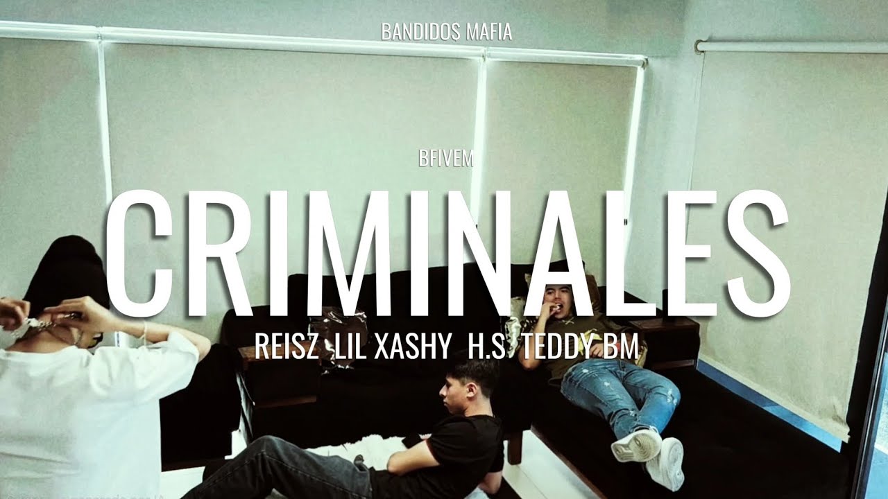 CRIMINALES - Reisz, Lil Xashy, H.S & Teddy BM (VISUALIZER)