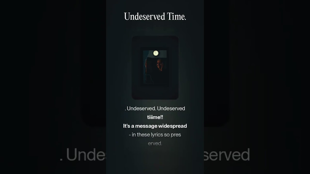 Undeserved Time {#fav-2 OFFICIAL LYRIC VIDEO}