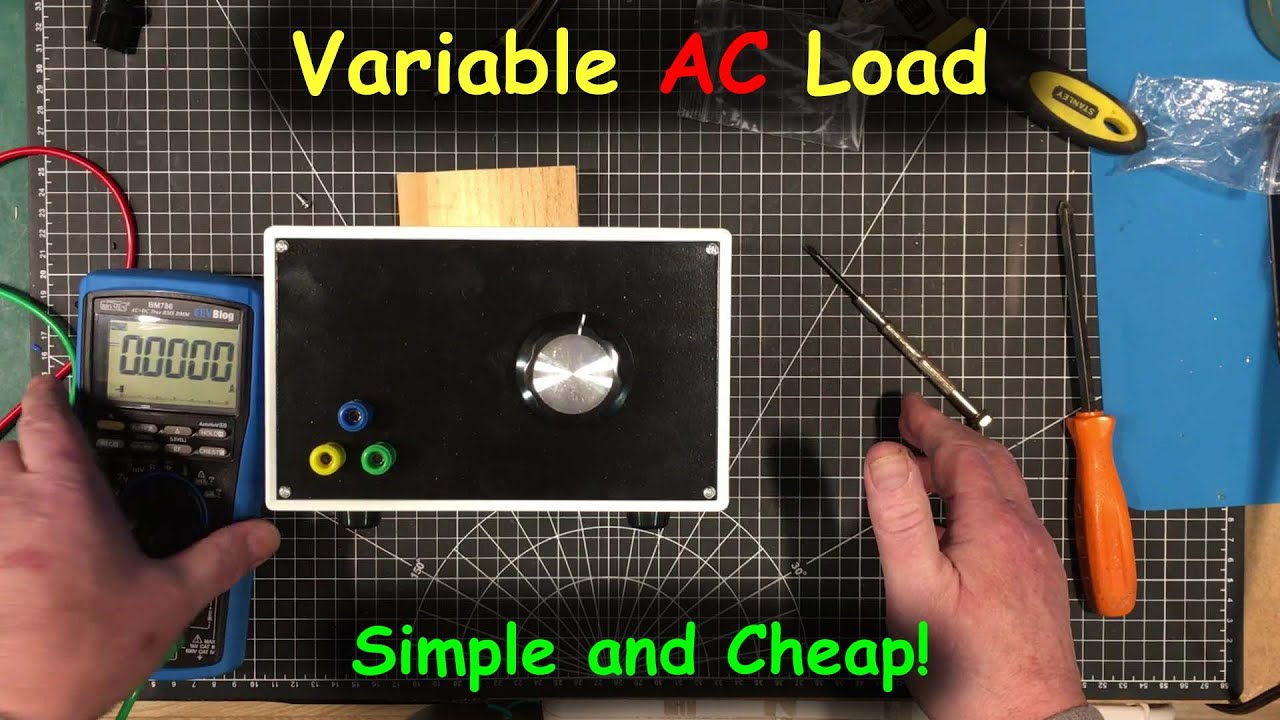 Uni-Byte 0150 - Let's build an Inexpensive Variable AC Load