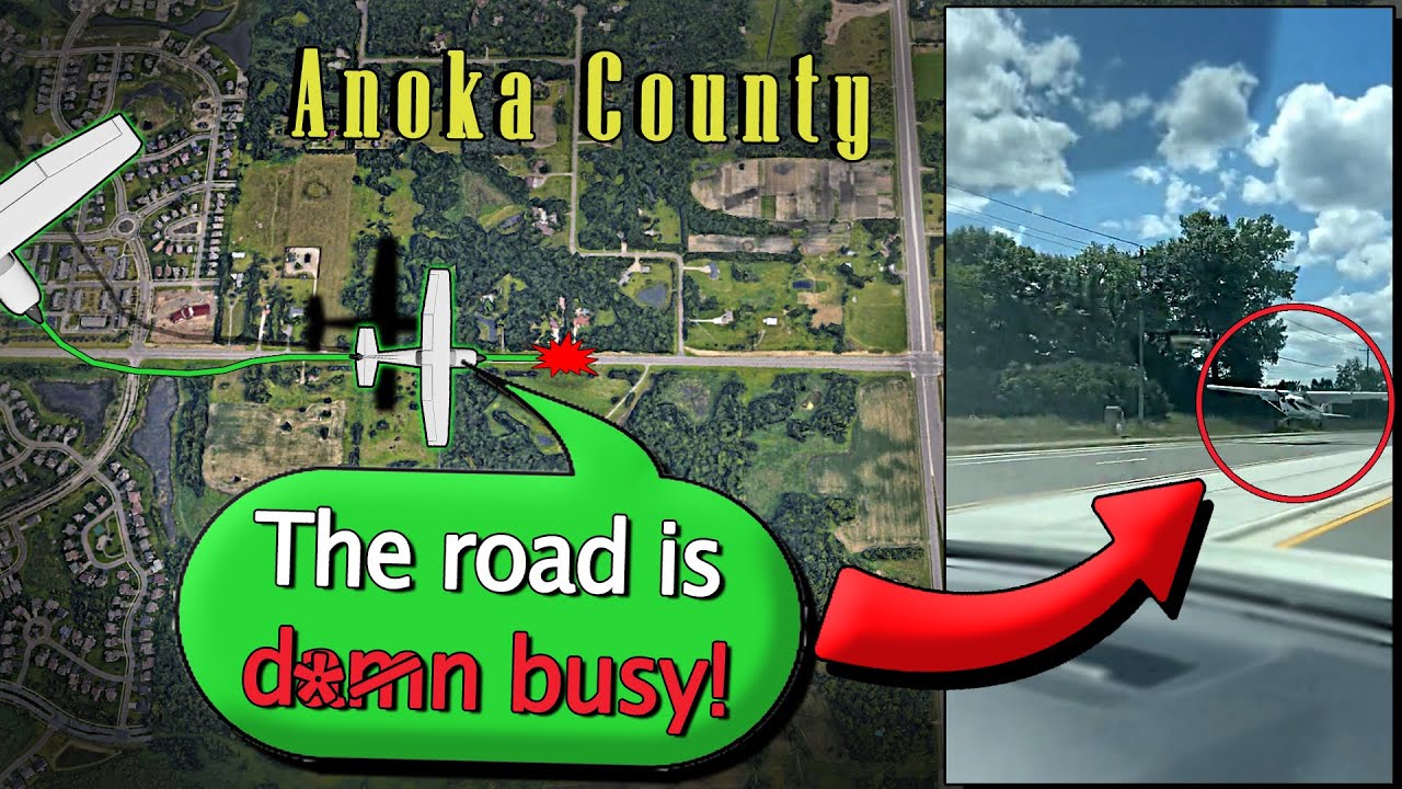 Cessna EMERGENCY LANDING ON ROAD | 