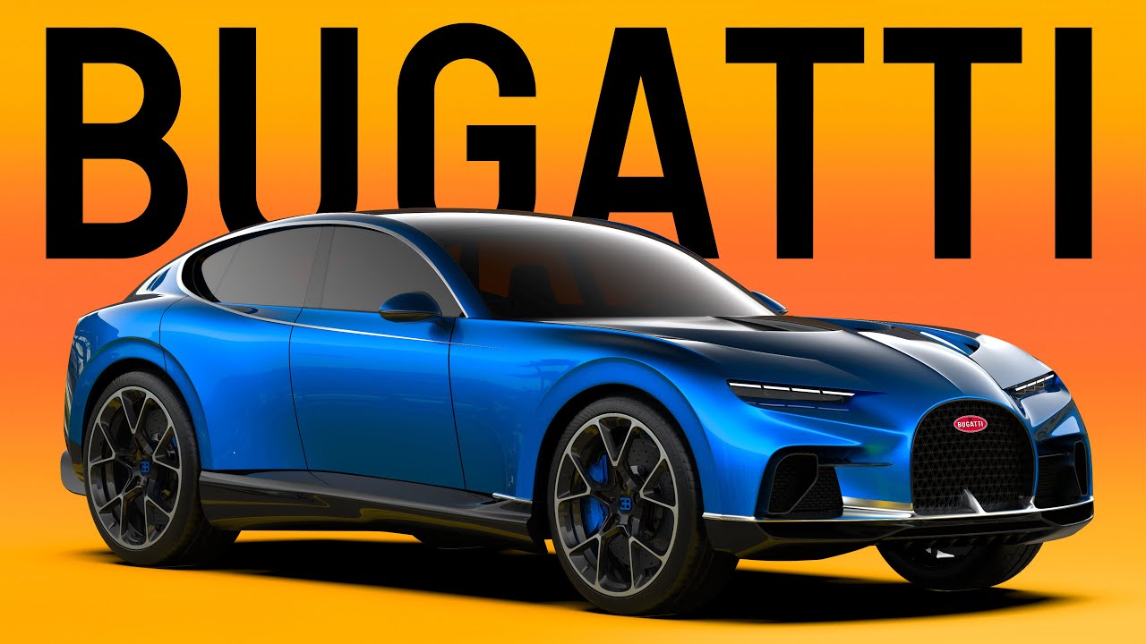BUGATTI CENTURION - HYPER SUV ERA ! Ferrari Purosangue Killer!! V-16 Bugatti Tourbillon SUV brother