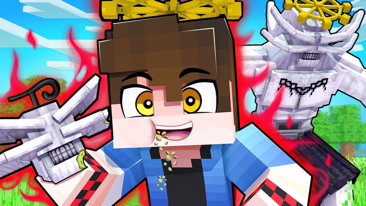 A FRUTA do MAHORAGA no ONE PIECE MINECRAFT