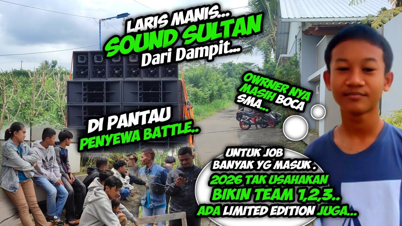 Ediannn🔥DPT - AUDIO Sound Yg Berdiri Hitungan Bulan Sudah Mengantongi Banyak Job Karnaval 2026