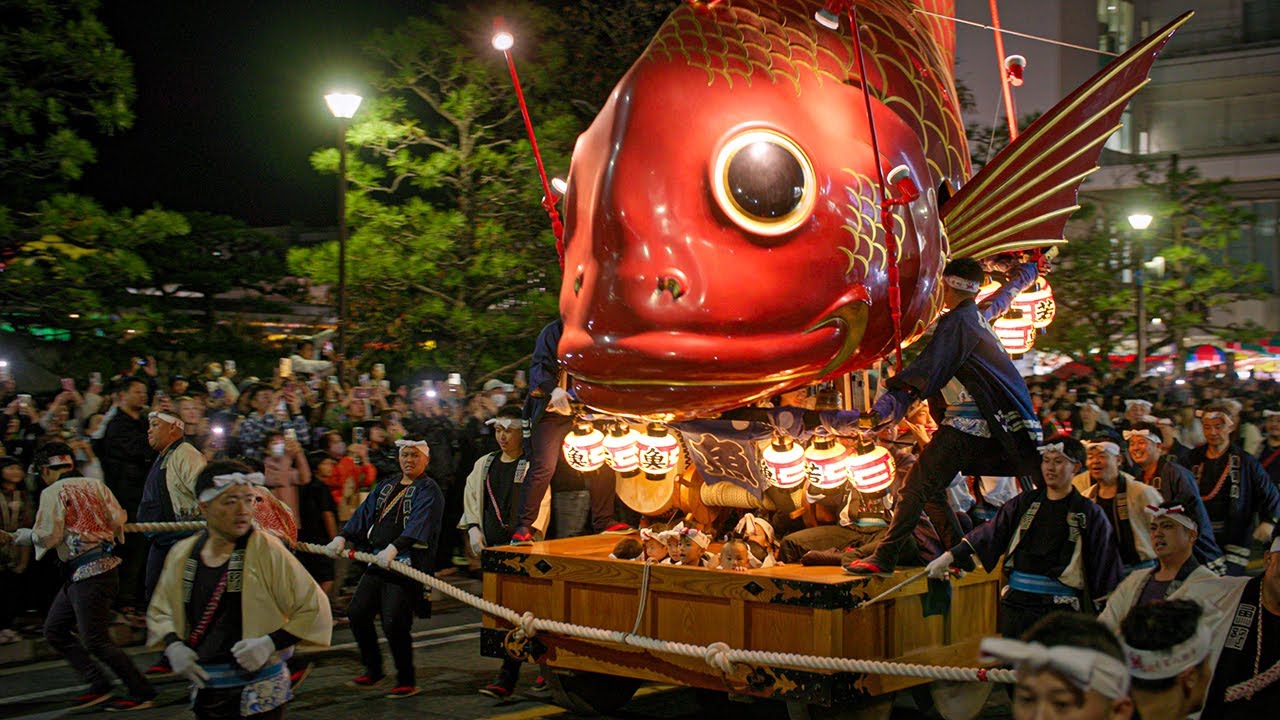 2025 唐津くんち 宵曳山 Karatsu Kunchi Festival