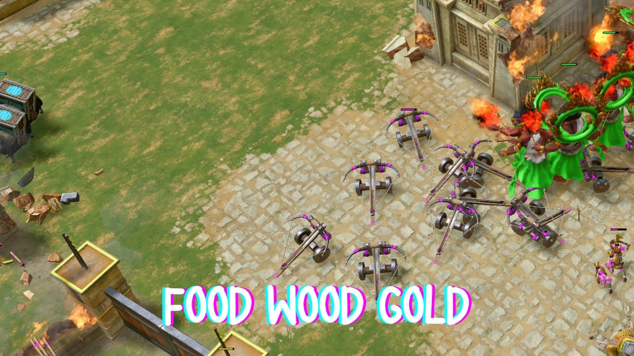 Food Wood Gold Minigame | Age of Mythology Retold