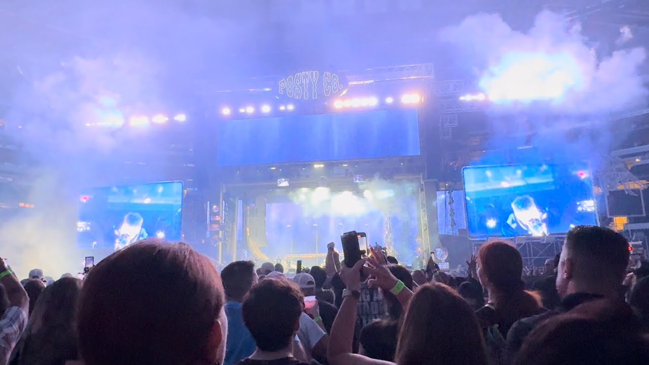 Post Malone - I Fall Apart @ AT&T Stadium, Arlington, TX 5/9/2025