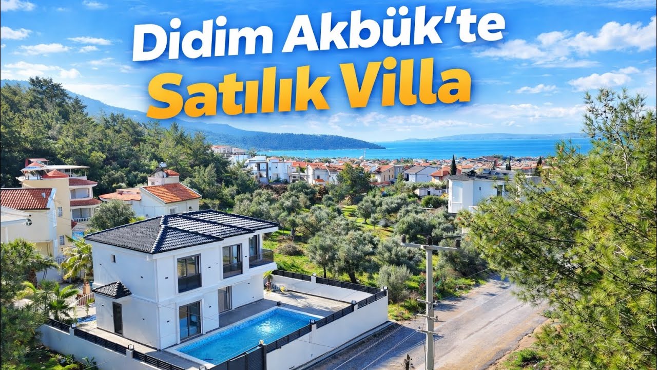 Didim Akbük’te Denize Yakın 3+1 Müstakil Villa | Mksemlak