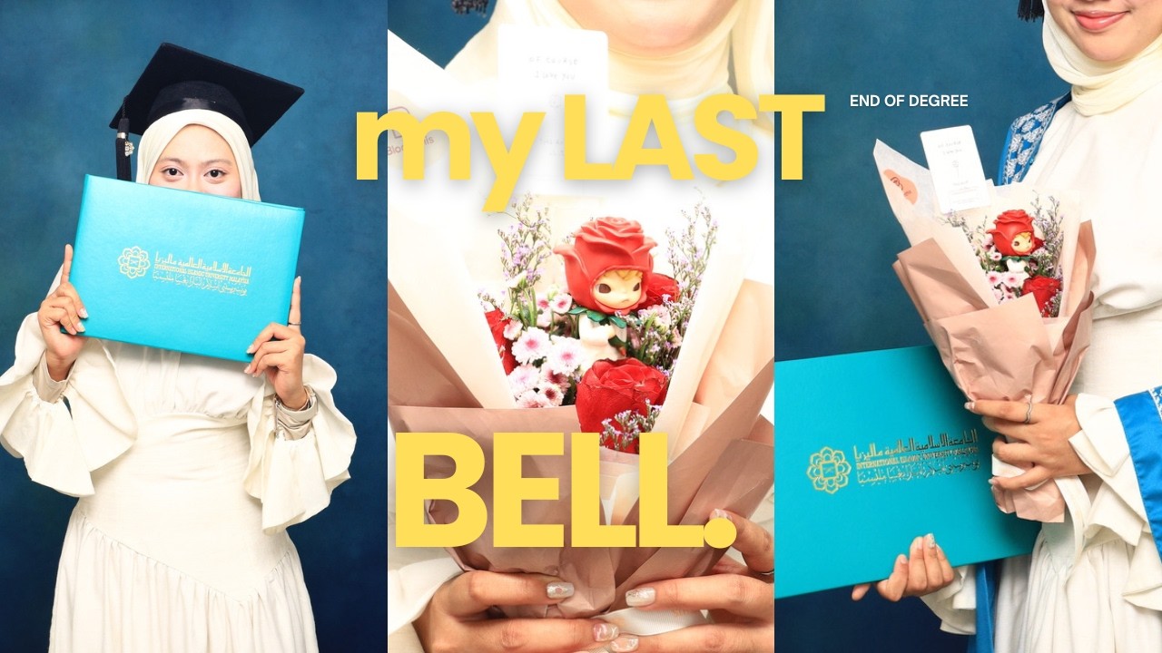 My LAST BELL ⭐️👩🏻‍🎓 | Graduation Day 2025