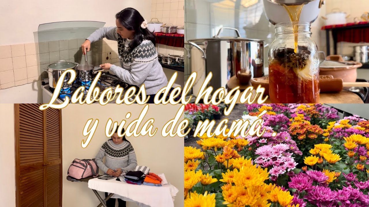 Labores del hogar y vida de mamá💕 | Ser mamá y llevar un hogar 🏡