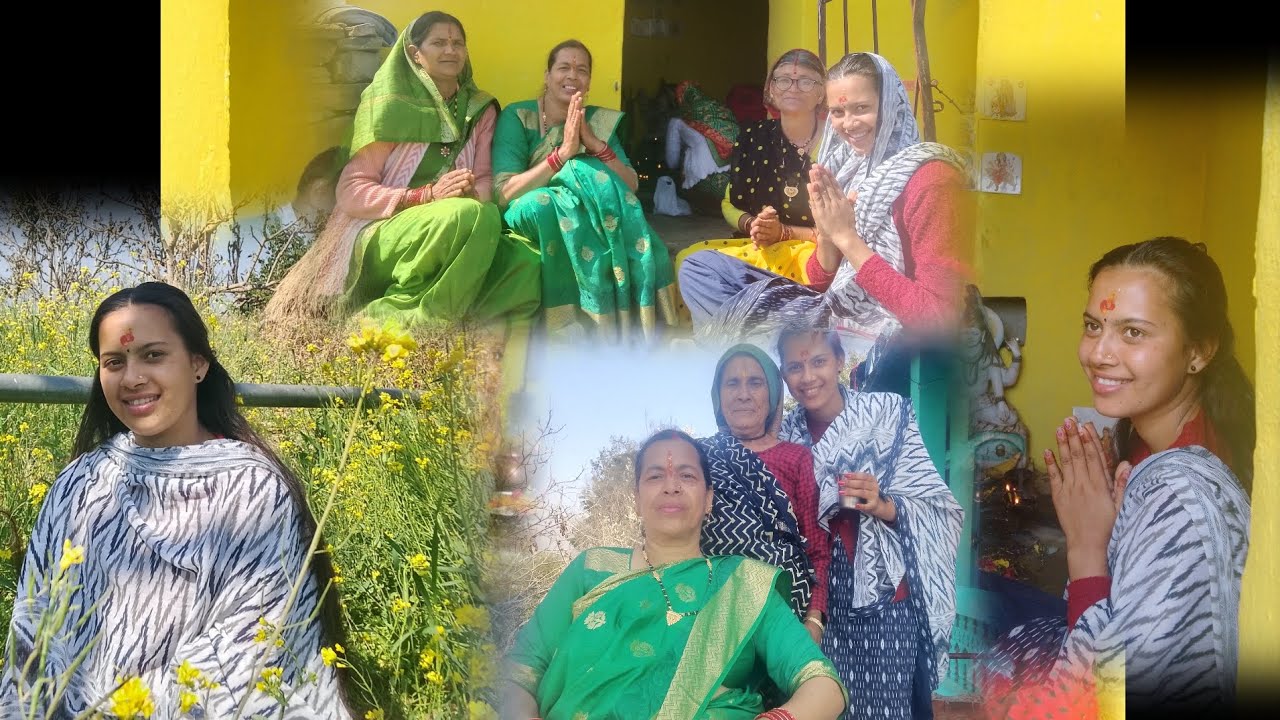 शिवरात्रि पर कुमाऊनी जोड़ा चांचरी और कुमाऊनी होली ❤️(pahadi lifestyle vlog (Babita Pahadi vlog)