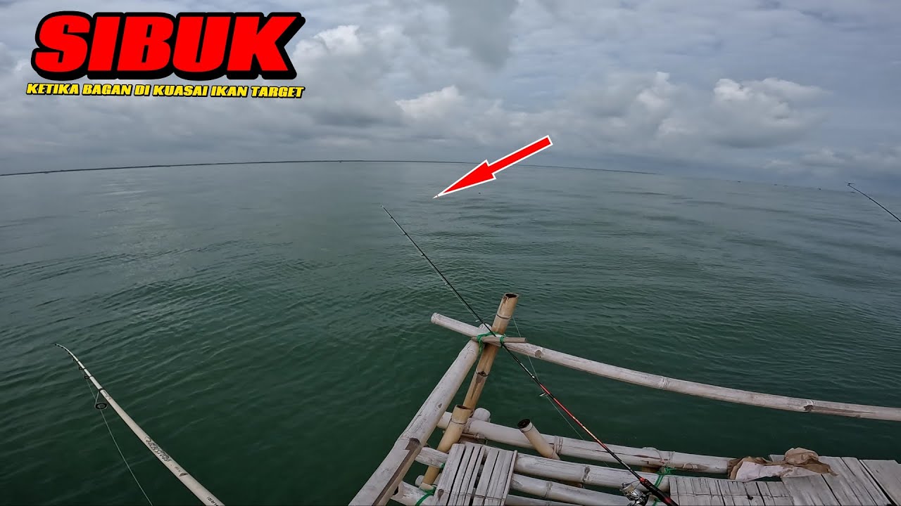 CUACA YANG BIKIN CANDU KETIKA MANCING DI BAGAN PULAU CANGLIR