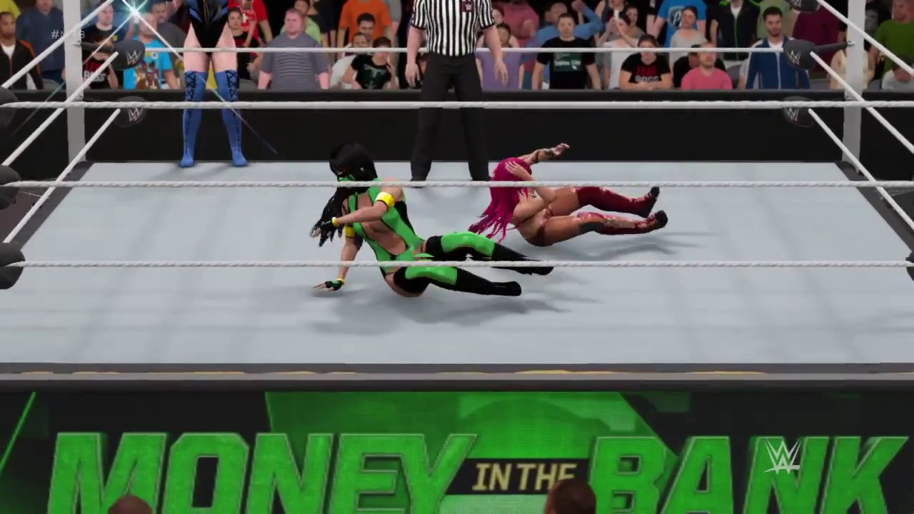 WWE 2K17 Kitana and Sasha Banks vs. Jade and Nia Jax - Elimination Tag