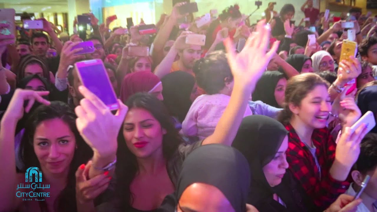 Saad Lamjarred at #CityCentreDeira