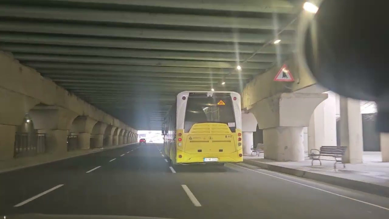Bağlantı yolunda sürüş(Zeytinburnu sahil yolu)