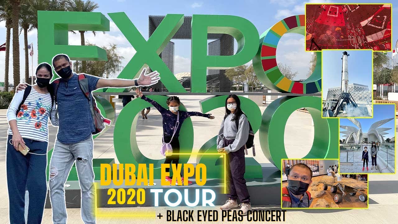 BIBILIB KA SA DUBAI EXPO 2020 + Black Eyed Peas Concert | MisterGoodVibes