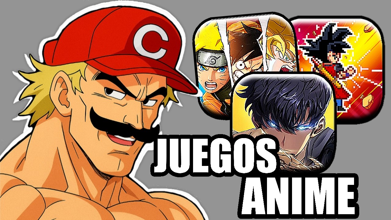 TOP 10 MEJORES JUEGOS de ANIME de la PLAYSTORE