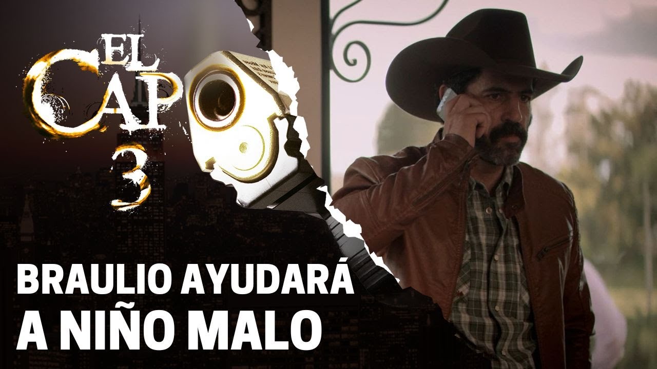 Braulio se entera de la jugada contra su hermano | El Capo 3