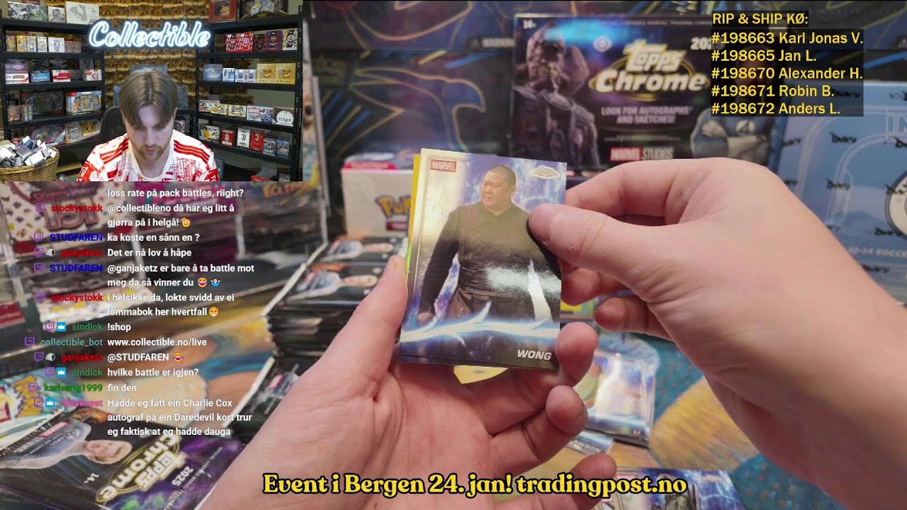 Collectible.no Mystery Slabs Rip & Ship Pack Battles (18+)