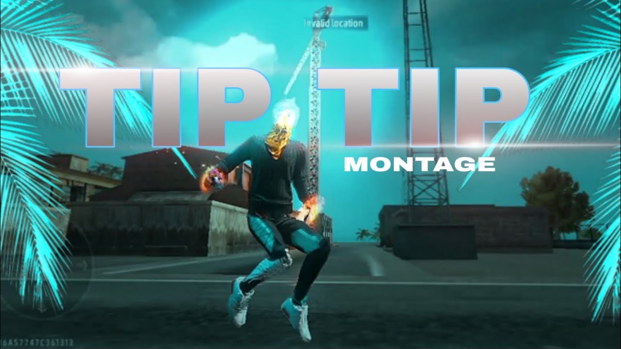 Tip Tip Barsa Pani Beat sync montage💙|| Free fire best edited beat sync montage#bankubhaiya
