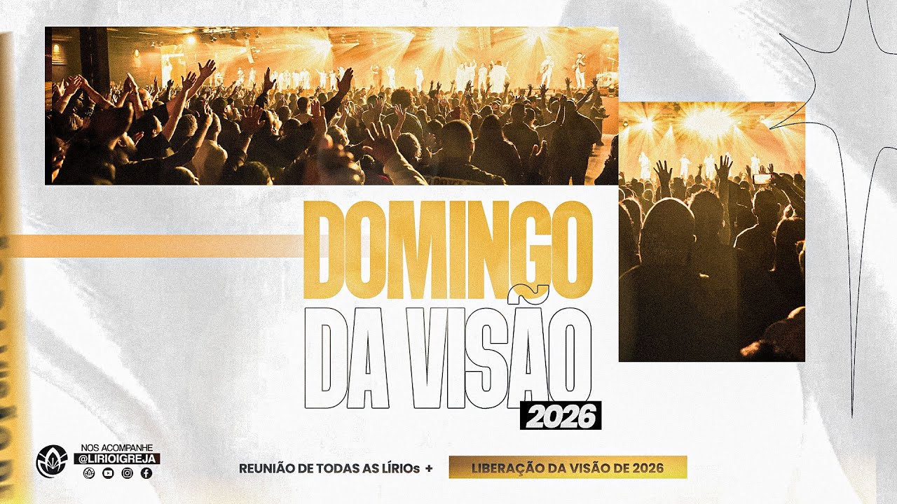 DOMINGO DA VIS&Atilde;O 10H | LIBERA&Ccedil;&Atilde;O DA VIS&Atilde;O 2026
