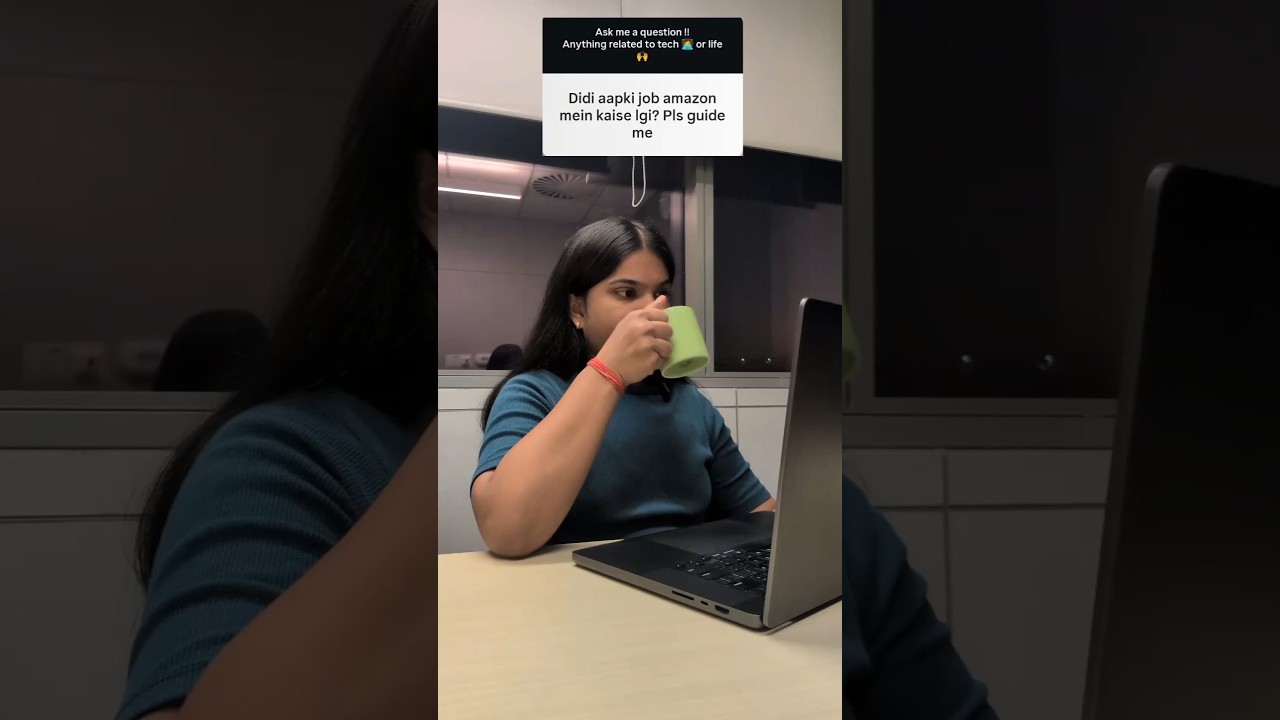 Didi, how did you get a job in Amazon? #youtube #shorts #engineering