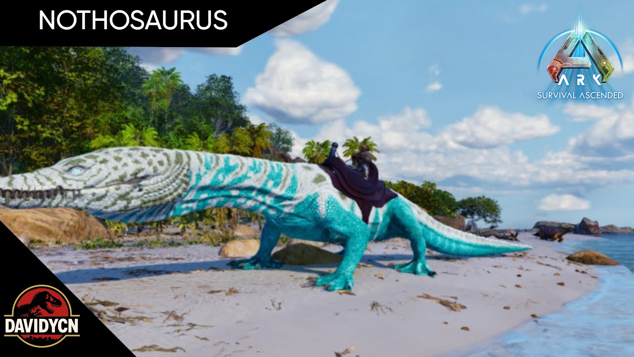 COMO DOMESTICAR A TU NOTHOSAURUS EN ARK ASCENDED | Como domesticar a tu....| Moro's Nothosaurus|