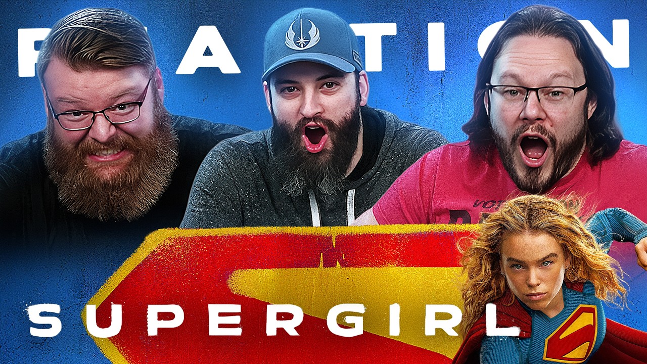 SUPERGIRL | Official Trailer REACTION!!