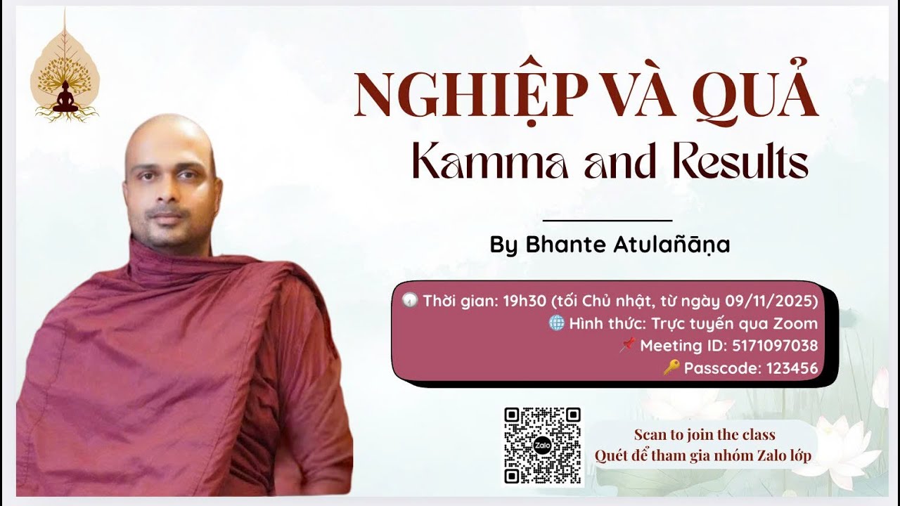Buổi 8: Quả Của Nghiệp Bất Thiện | Kamma & Vipāka
