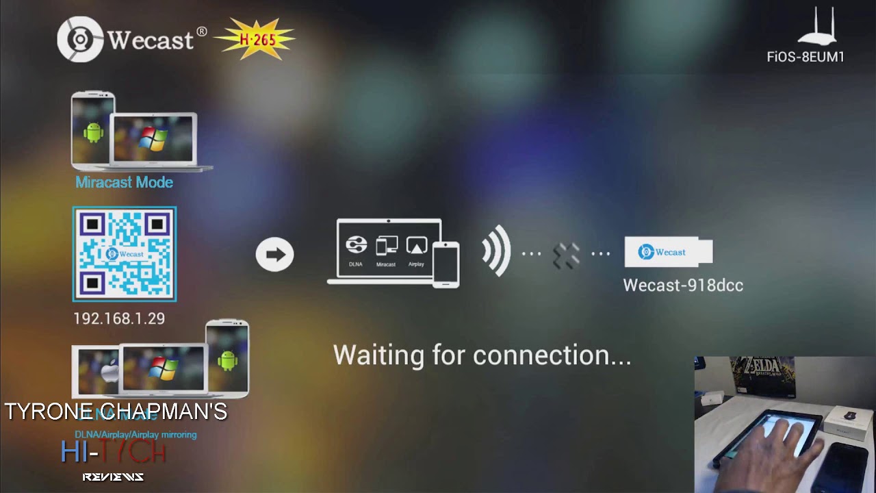 Hi-TyCh - Wecast - Wireless HDMI Adapter setup (Review)